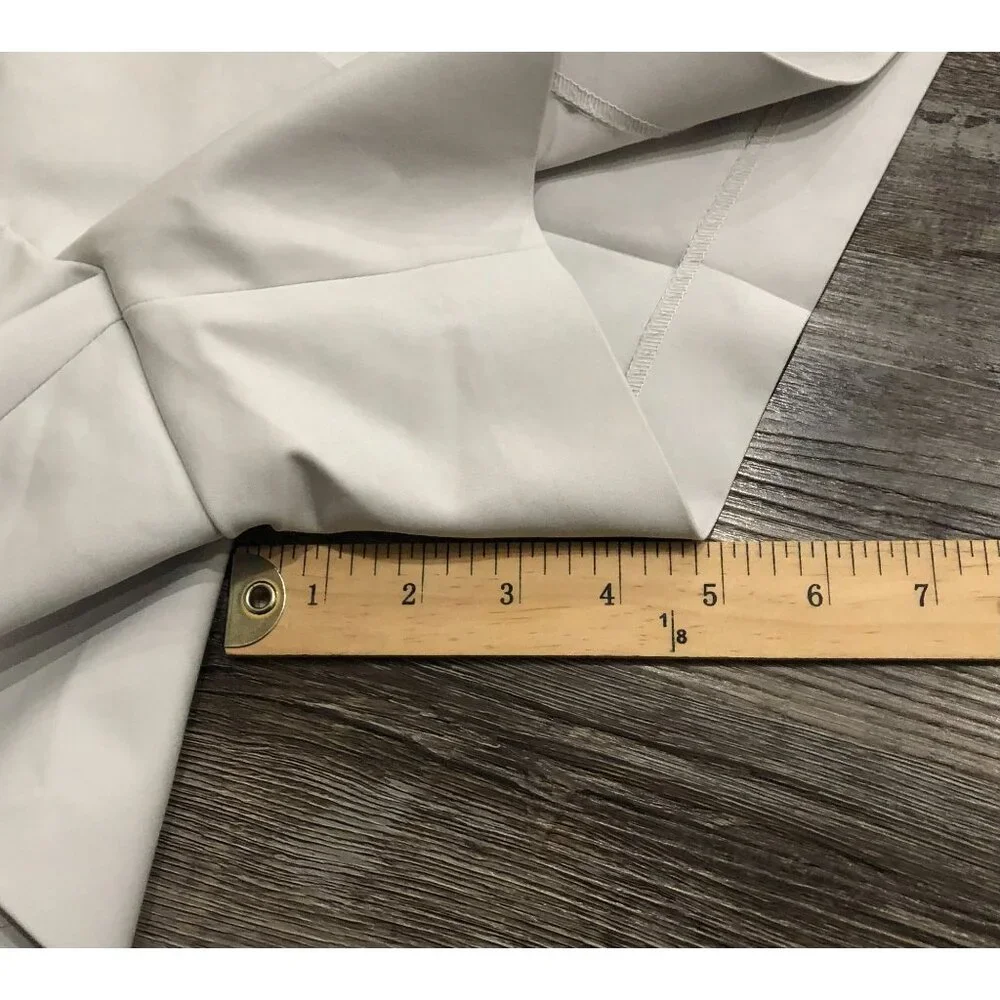 White House Black Market Size 6 Gray Casual Shorts 5" New with Tags - Picture 7 of 7